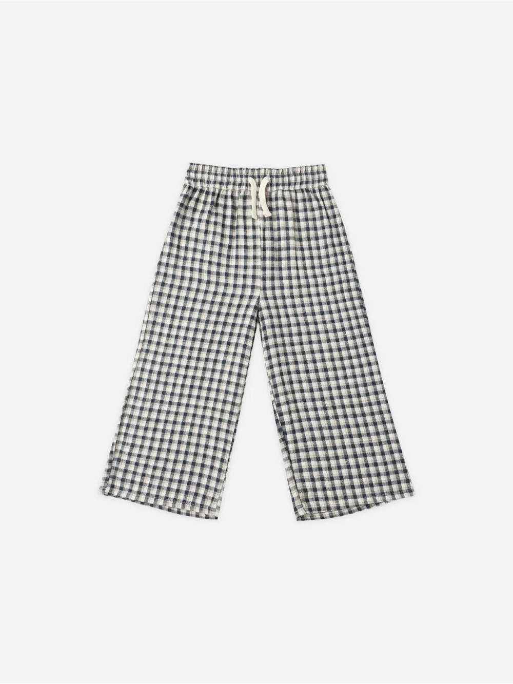 Rylee + Cru Wide Leg Pant – Navy Check